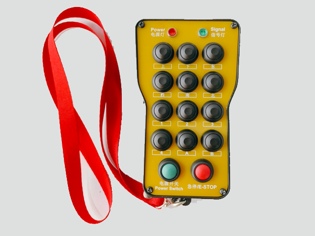金屬按鍵12路開關量工業(yè)遙控器